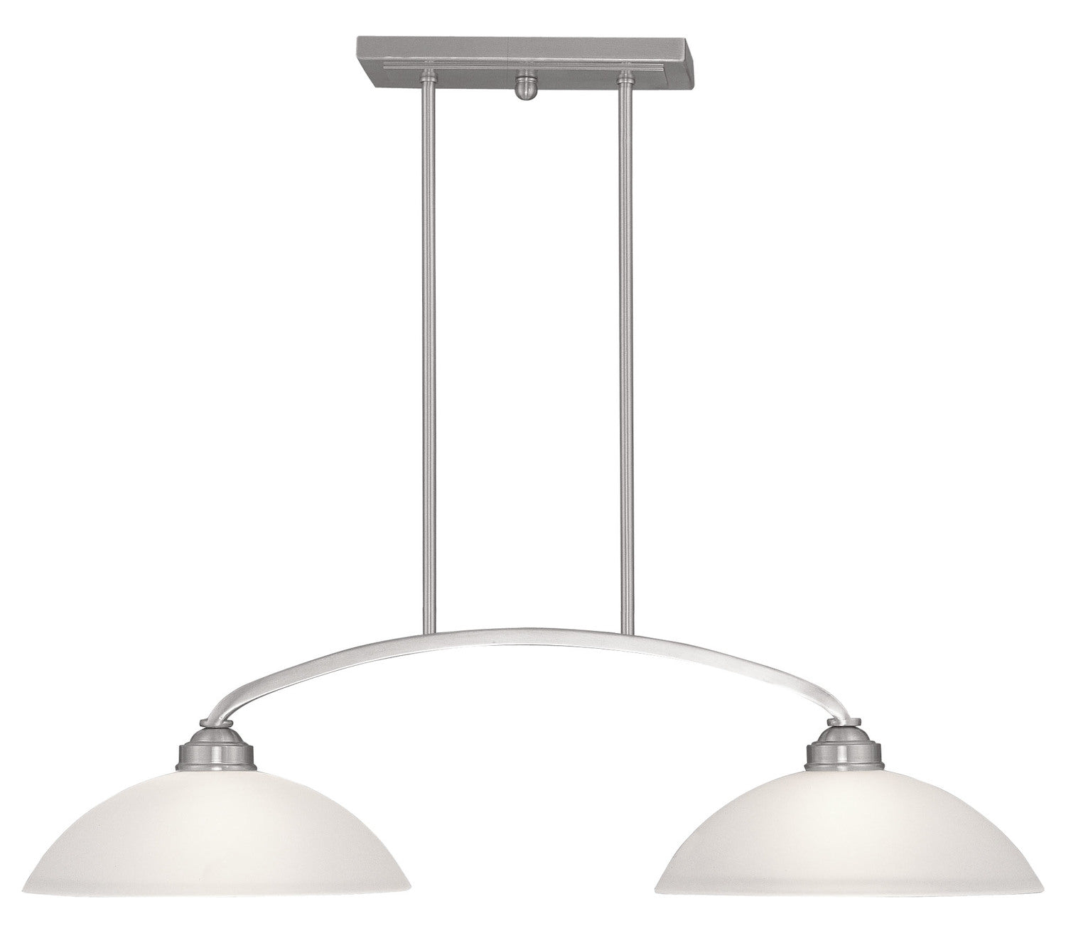 Brushed Nickel Island Light by Livex Lighting