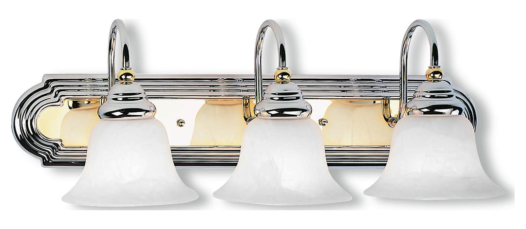 Chrome Polished Brass Vanity by Livex Lighting