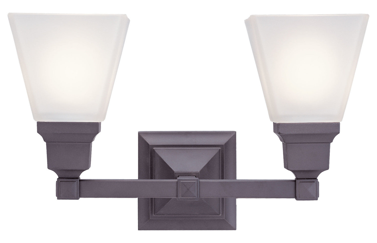 2 Light Bronze Bath Light by Livex Lighting