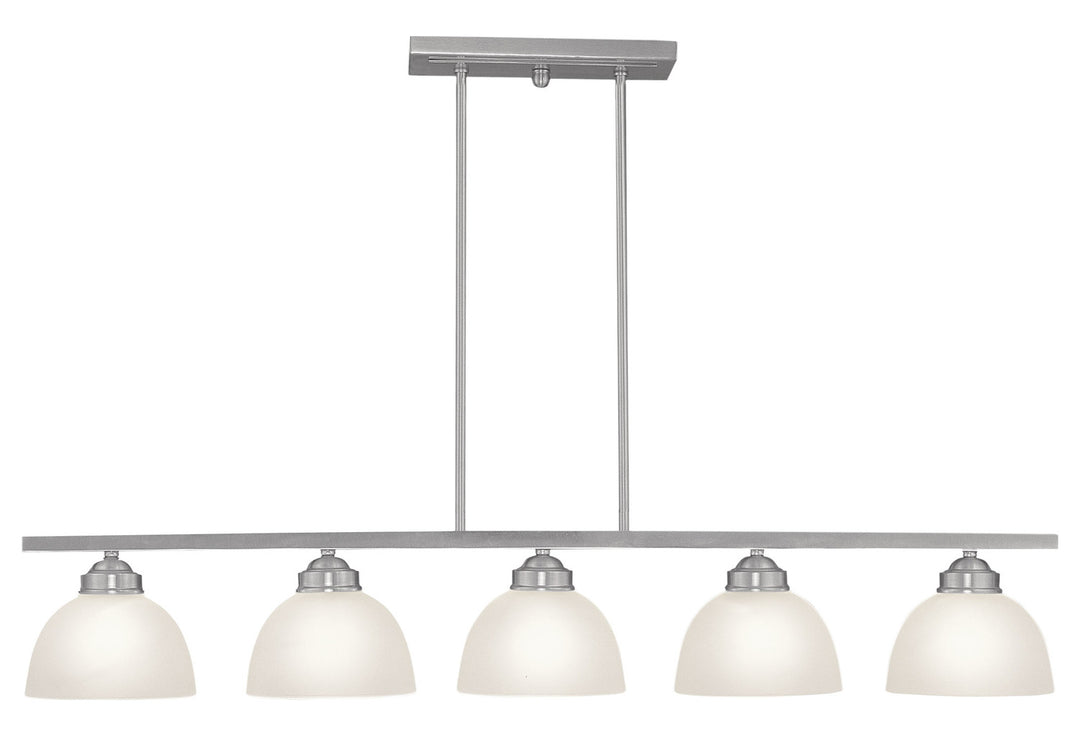 Brushed Nickel Island Light by Livex Lighting