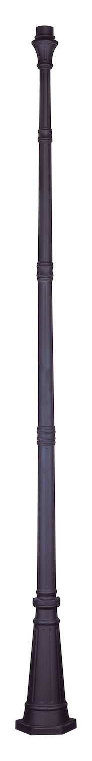 Bronze  Cast Aluminum Fluted Post by Livex Lighting