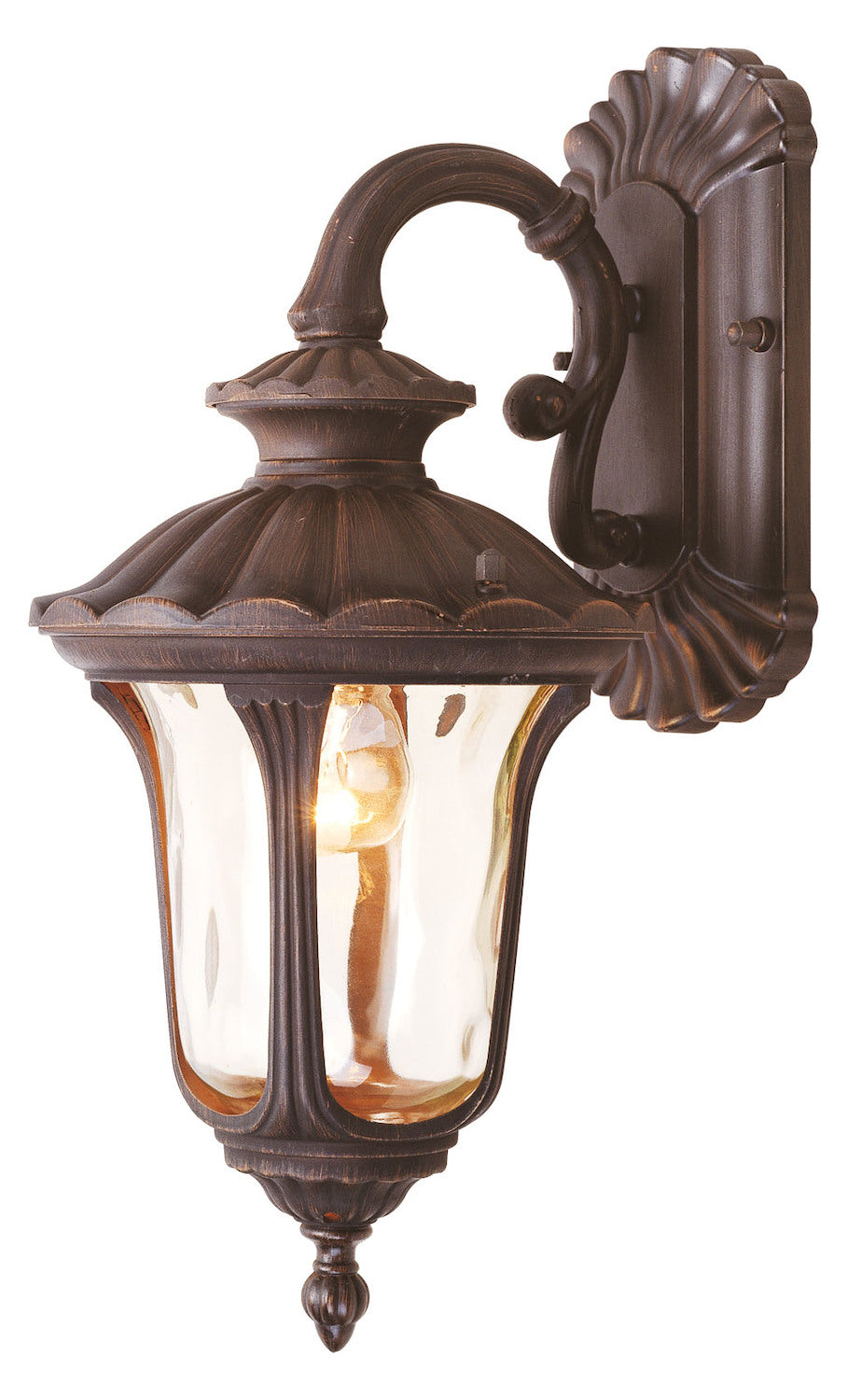 Imperial Bronze Wall Lantern by Livex Lighting