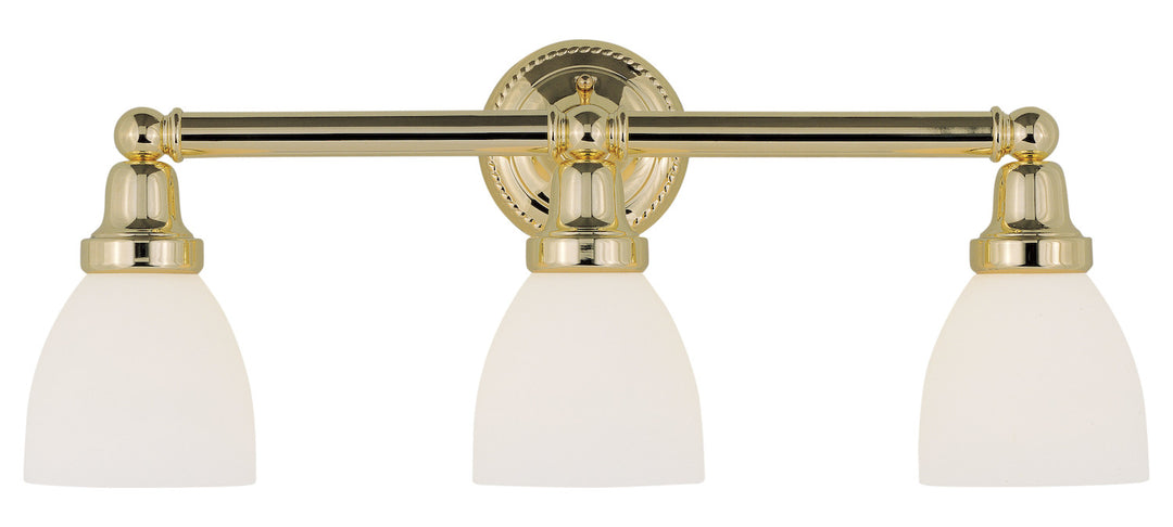 Polished Brass Vanity by Livex Lighting