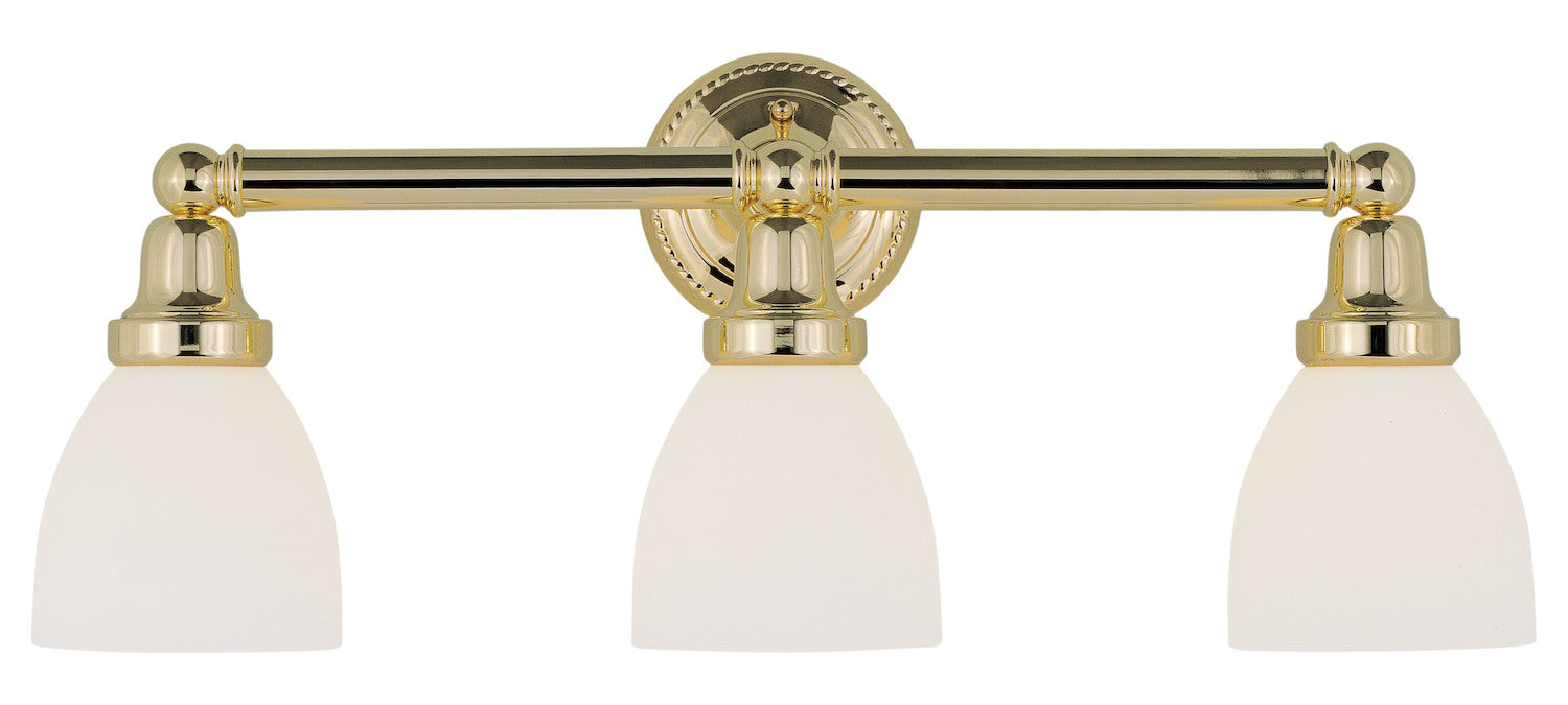 Polished Brass Vanity by Livex Lighting