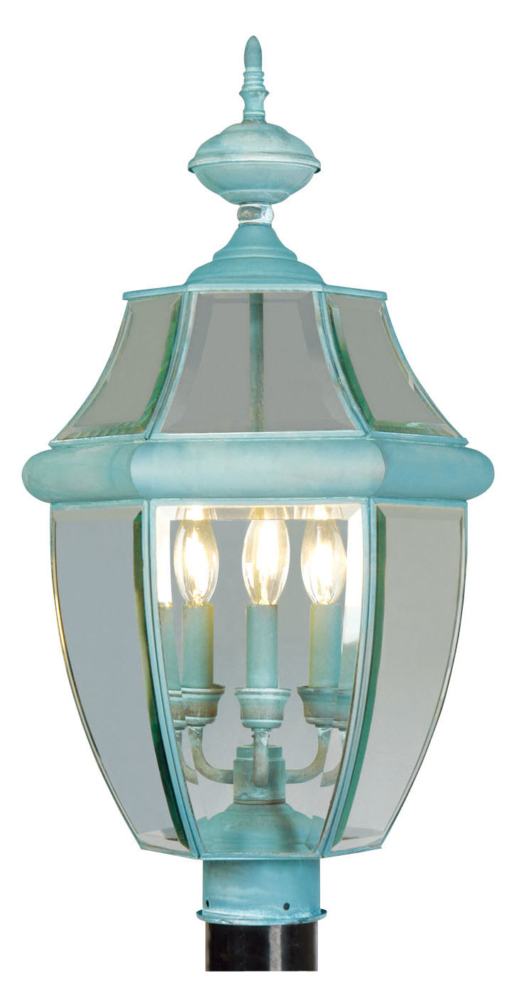 Verdigris Post Light by Livex Lighting