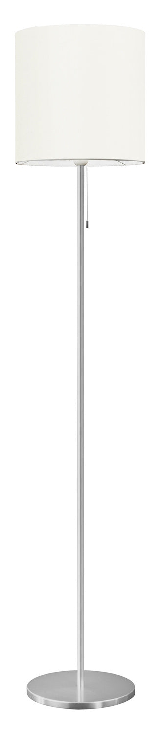 Aluminum  Single-Bulb Floor Lamp by Eglo