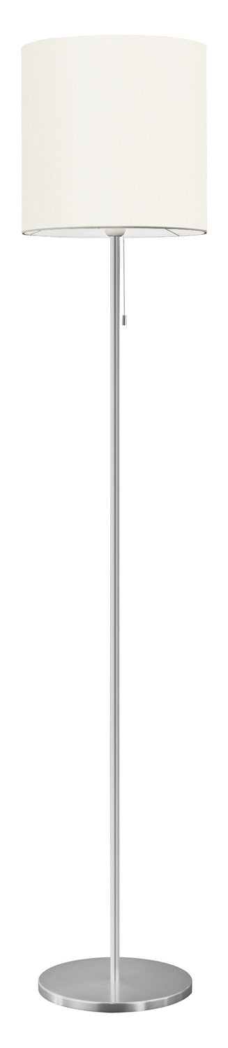 Aluminum  Single-Bulb Floor Lamp