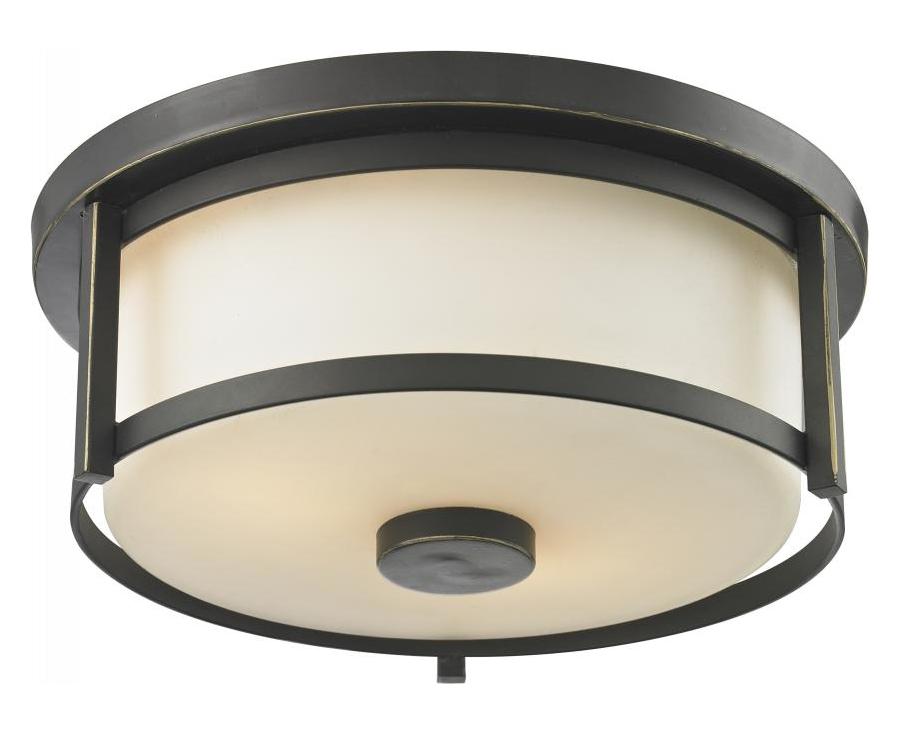 2 Light Flush Mount by Z-Lite