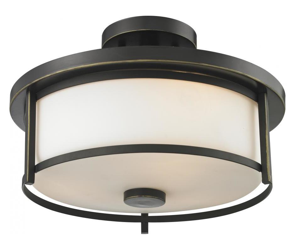 2 Light Semi Flush Mount by Z-Lite