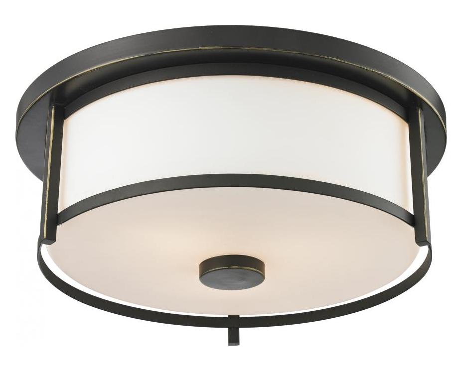2 Light Flush Mount by Z-Lite
