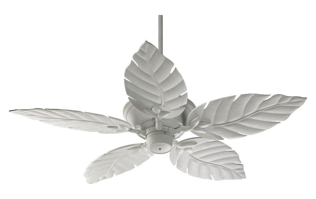 Studio White Outdoor Fan by Quorum