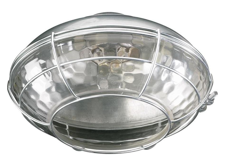 One Light Galvanized Fan Light Kit by Quorum
