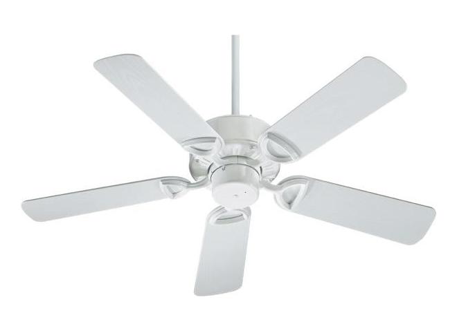 White Outdoor Fan by Quorum