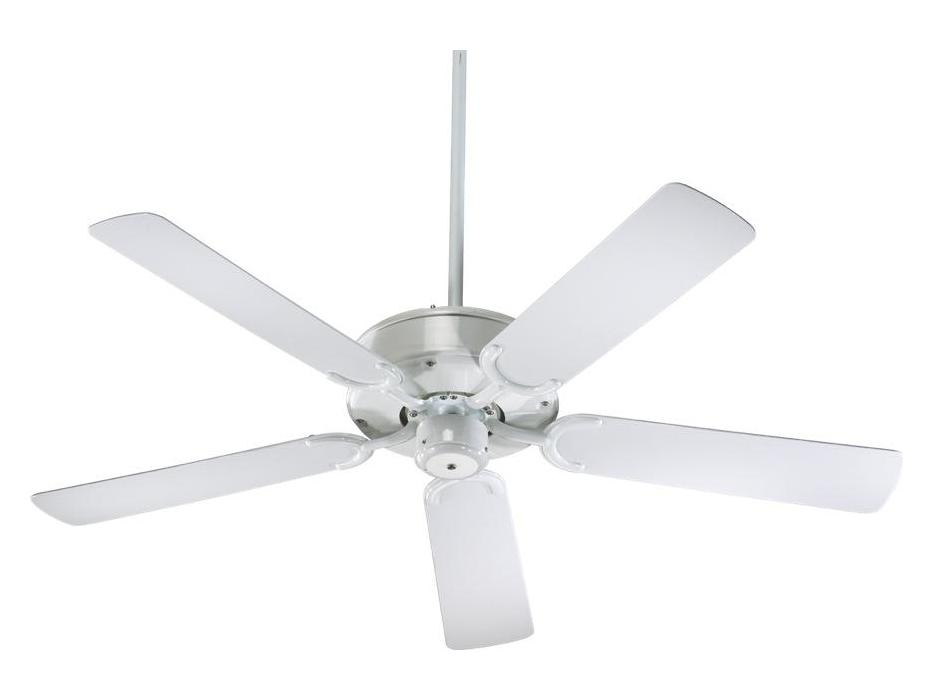 White Outdoor Fan by Quorum