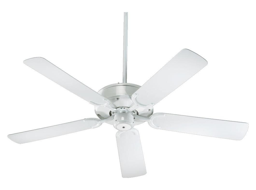 White Outdoor Fan