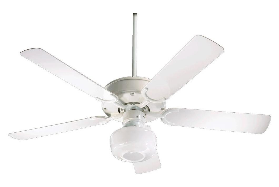 White Outdoor Fan