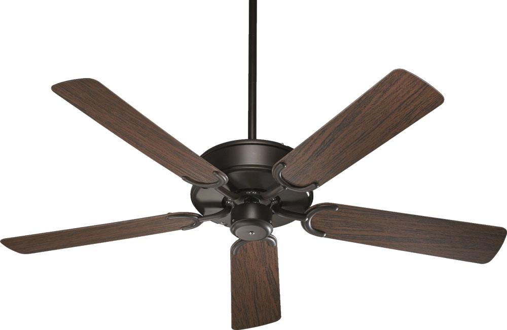 Oiled Bronze Outdoor Fan by Quorum