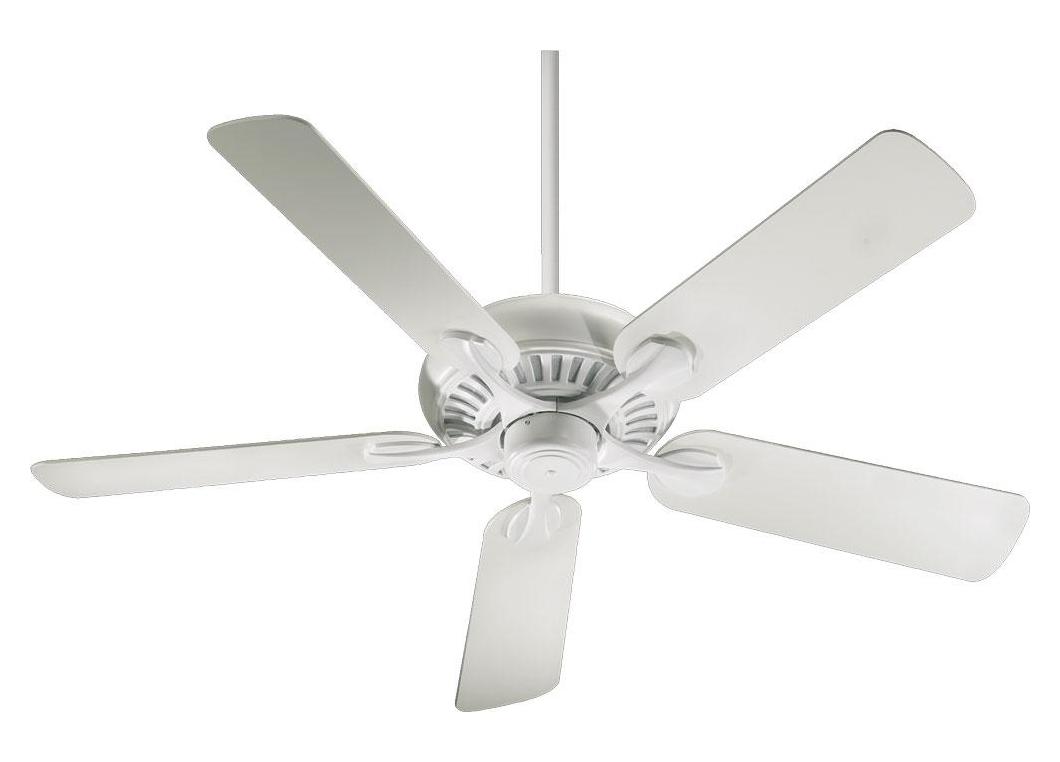 Studio White Outdoor Fan by Quorum
