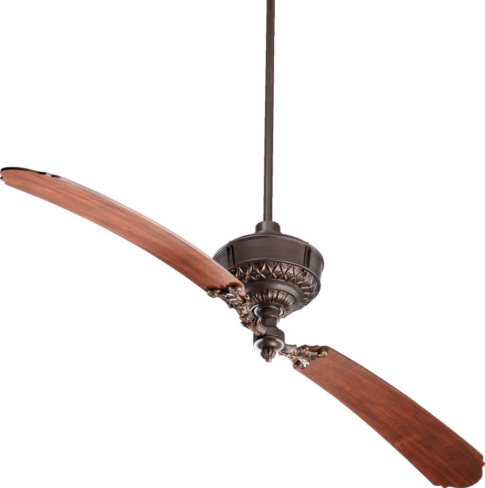 Oiled Bronze Ceiling Fan by Quorum