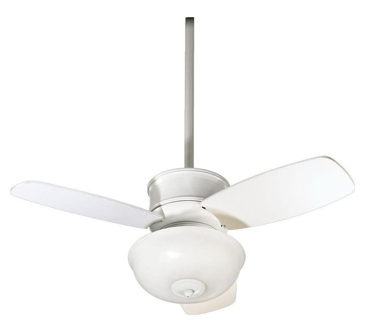 Studio White Ceiling Fan