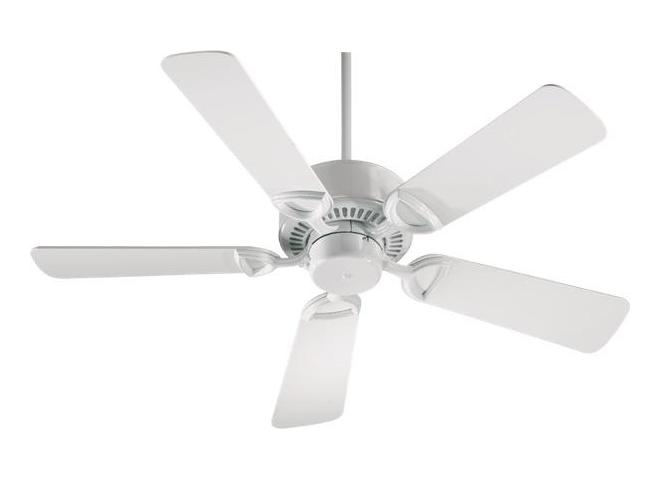 White Ceiling Fan by Quorum