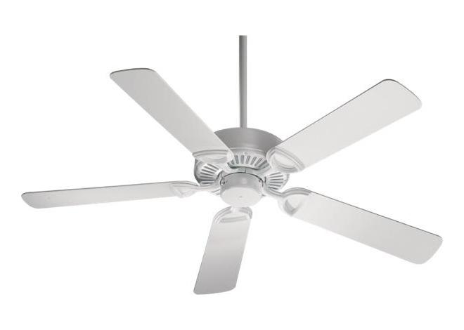 White Ceiling Fan by Quorum