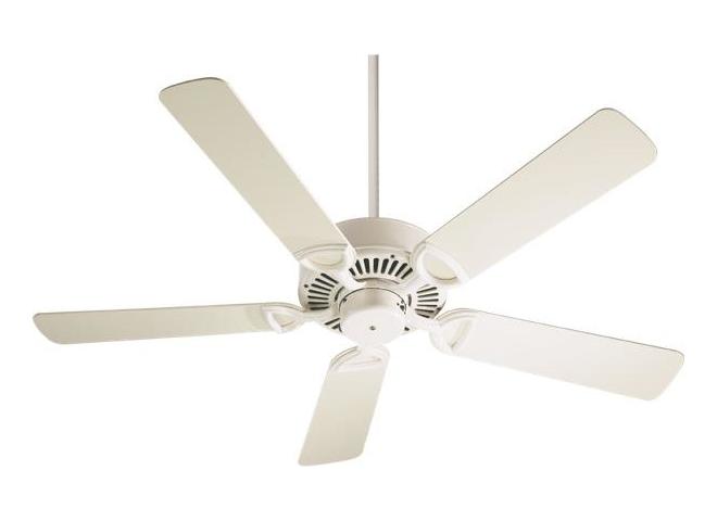Antique White Ceiling Fan by Quorum