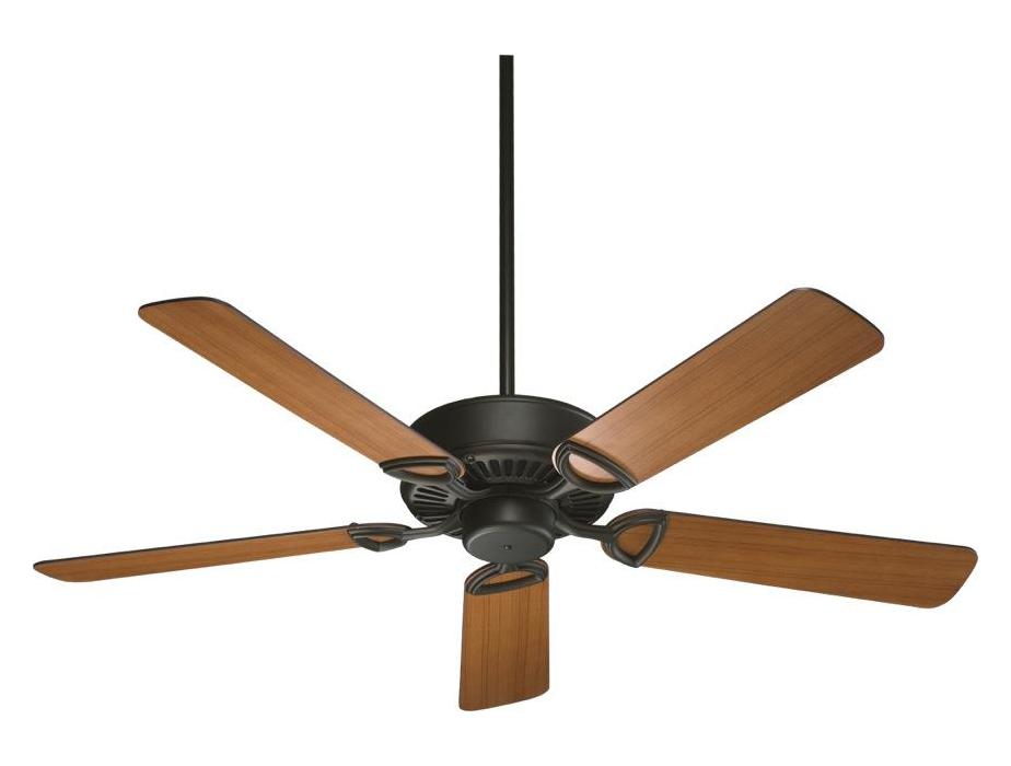 Oiled Bronze Ceiling Fan by Quorum