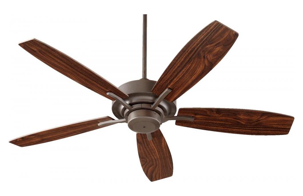 Oiled Bronze Ceiling Fan by Quorum