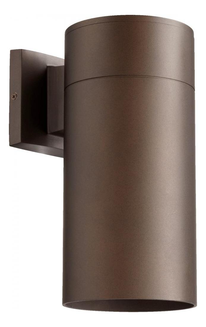 One Light Oiled Bronze Outdoor Wall Light by Quorum