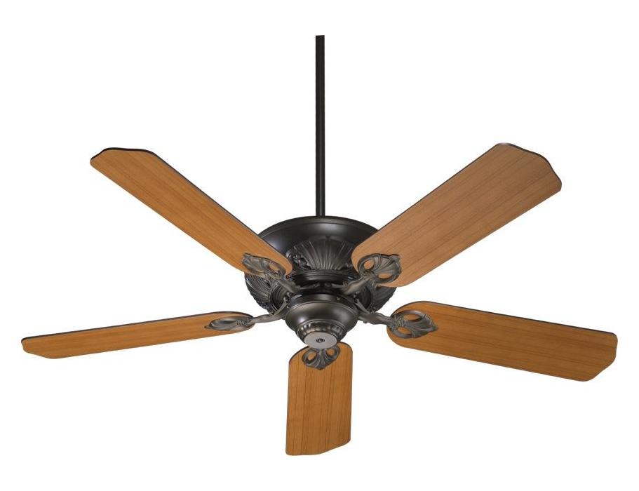 Oiled Bronze Ceiling Fan by Quorum