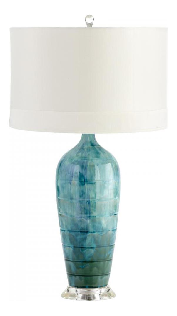 Blue Glaze  1 Light Table Lamp by Cyan Designs
