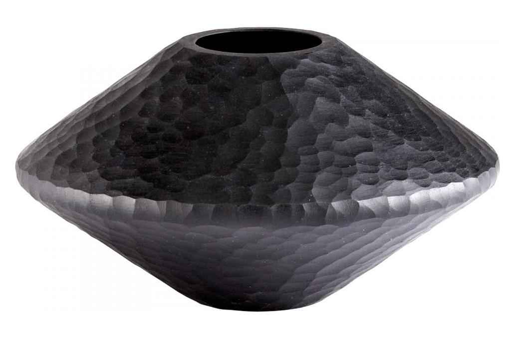 Black 5.5in. Round  Vase by Cyan Designs