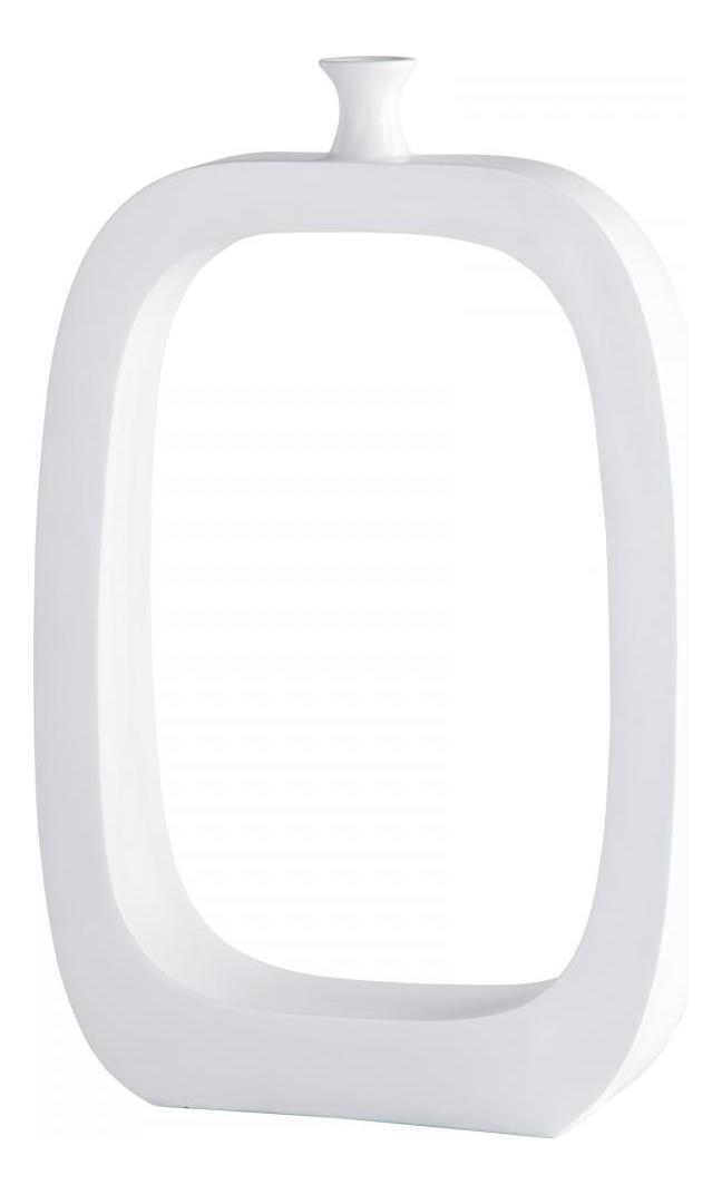 White Beyond The Pale 23.75 Inch Tall Resin Vase by Cyan Designs