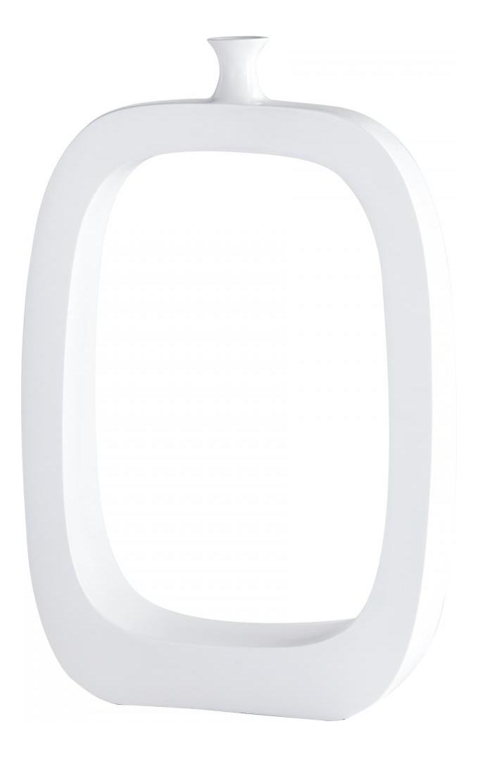 White Beyond The Pale 28.75 Inch Tall Resin Vase by Cyan Designs