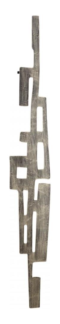Graphite Samurai Tower 62.75 x 10 Iron Wall Decor Sculpture by Cyan Designs