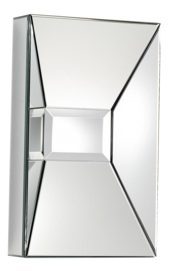 Clear 25.5 x 15.75  Rectangular Wood Frame Mirror by Cyan Designs