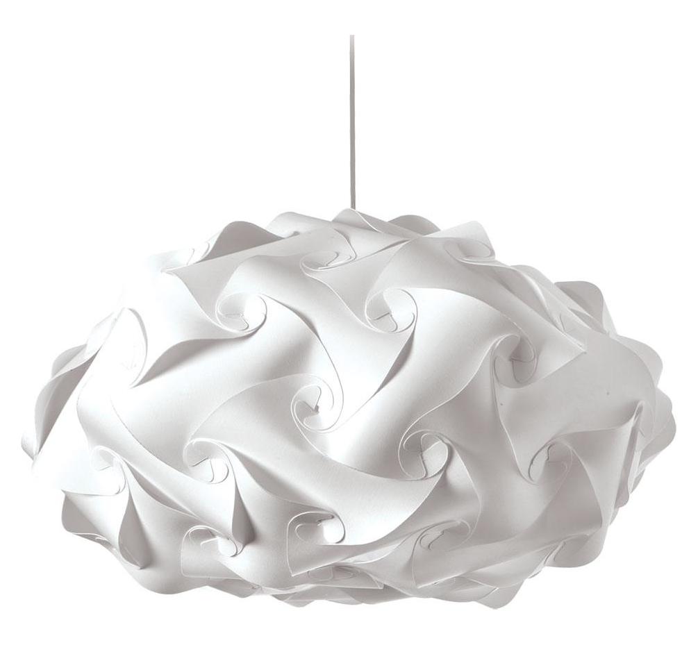 White Daino Ball 3 Light Pendant by Dainolite