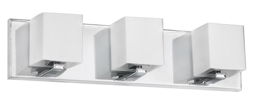 Polished Chrome 3 Light Ada Compliant Vanity Light by Dainolite