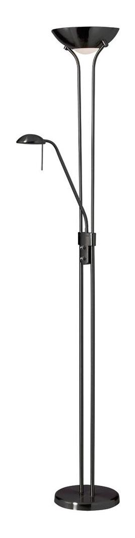 Mother/Son Floor Lamp/Matte Black by Dainolite