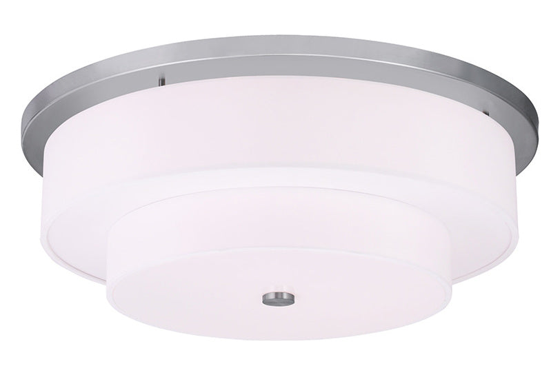 5 Light Brushed Nickel Ceiling Mount by Livex Lighting