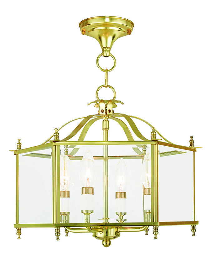 Convertible Chain Hang/Ceiling Mount by Livex Lighting