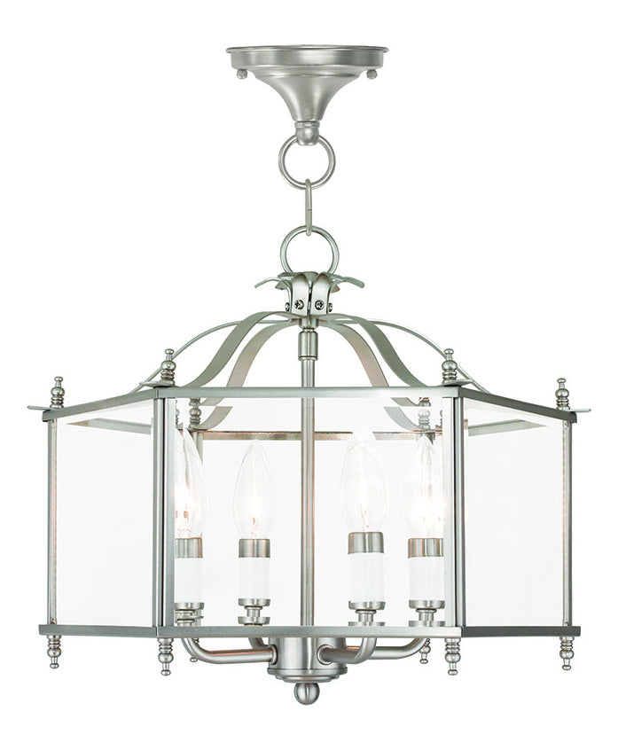 Convertible Chain Hang/Ceiling Mount by Livex Lighting