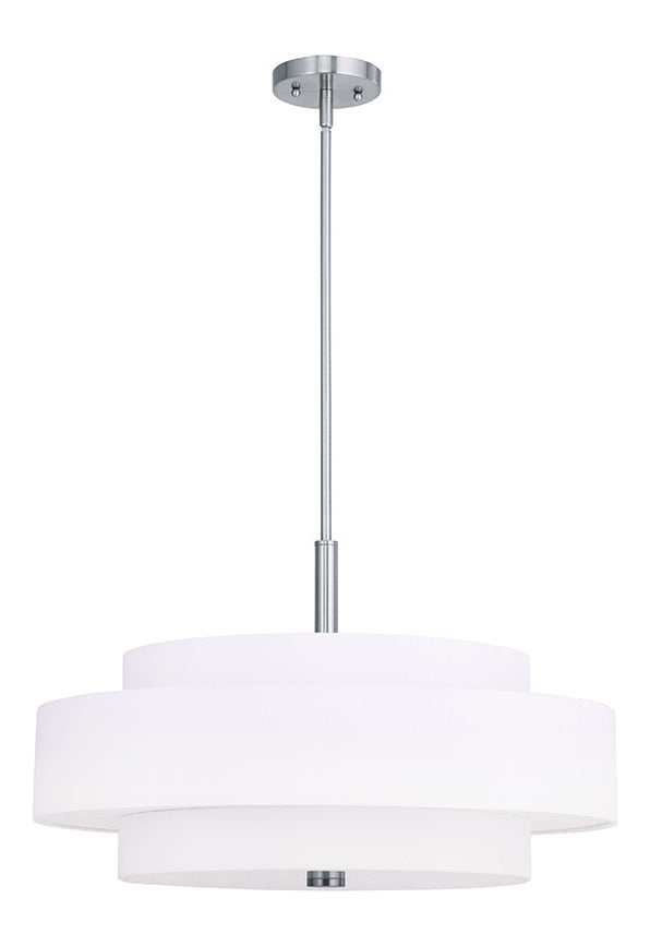 Pendant Light Brushed Nickel by Livex Lighting