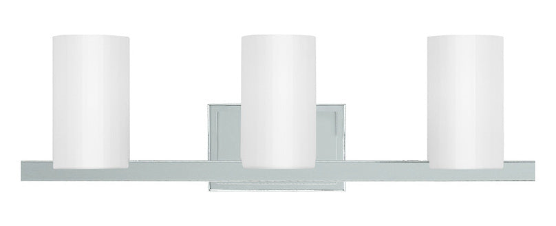 3 Light Polished Chrome Bath Light by Livex Lighting