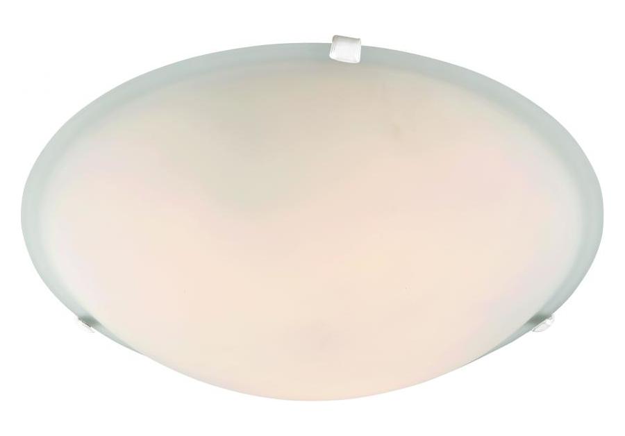 Four Light White White Marbleized Glass Bowl Flush Mount by Trans Globe