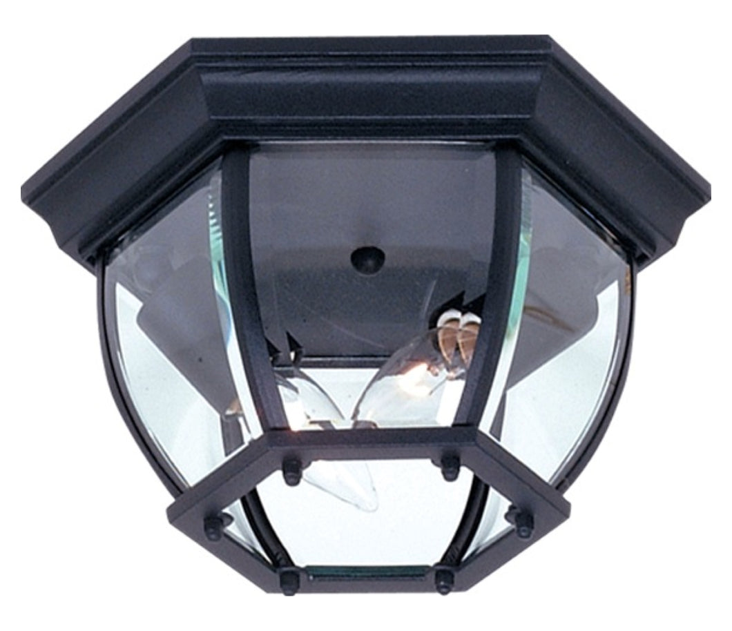2 Light  Black Outdoor Light by Artcraft