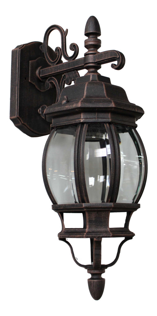 1 Light  Rust  Outdoor Light by Artcraft