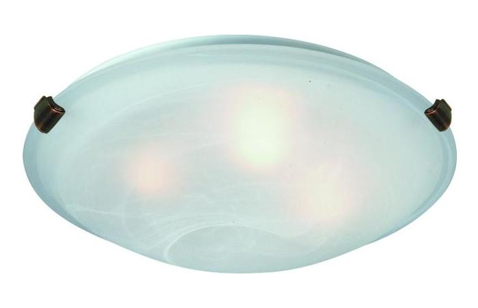  4 Light  Special Brushed Nickel Flush Mount by Artcraft
