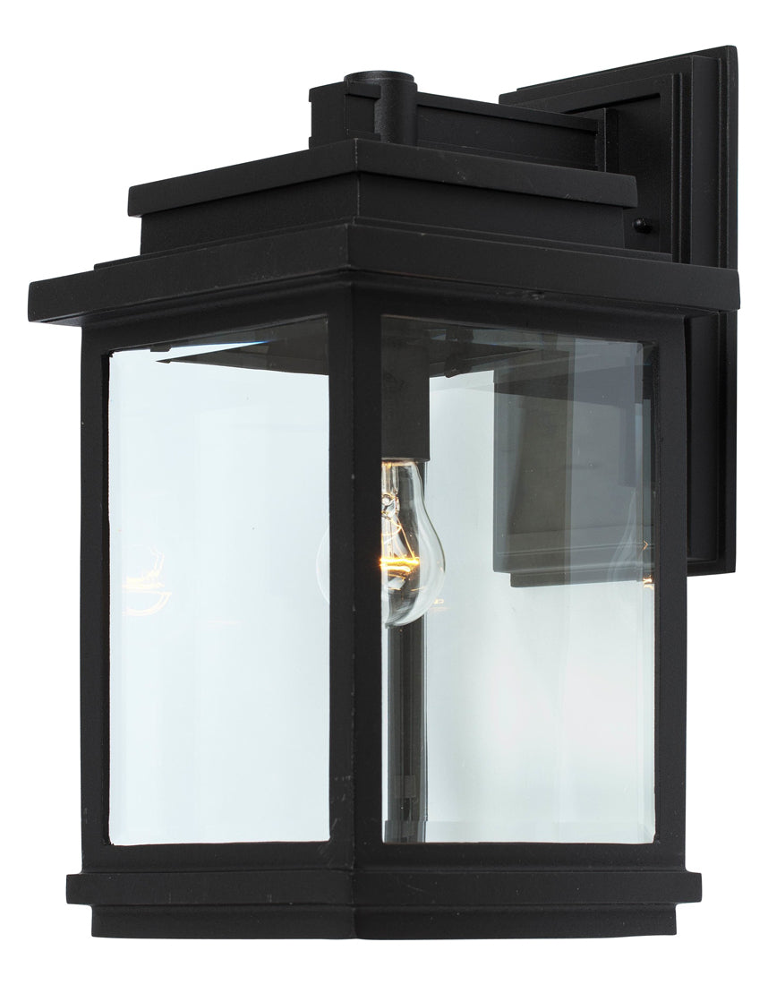 Fremont 1 Light  Black Outdoor Light by Artcraft